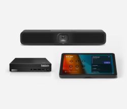 Logitech TAPMUP2MSTENT video conferencing system Group video conferencing system (Logitech Entry Level Small Room Solution - Video conferencing kit - Certified for Microsoft Teams Rooms - power ada...