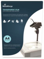 MediaRange MRINK160 ταινία εκτύπωσης Λέιζερ [Laser] A4 [210×297 mm] Διαφανής 100 φύλλα (Printing Film Laser A4 - [210x297 Mm] Transparent 100 - Sheets - Warranty:...