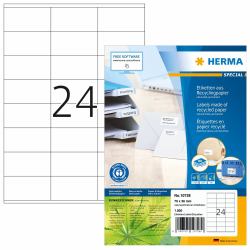 HERMA 10728 ετικέτα εκτύπωσης Λευκός [Άσπρος] Αυτοκόλλητη ...