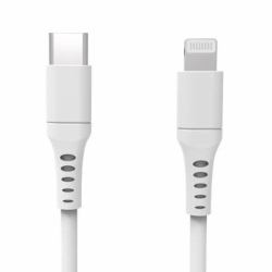 Gear 665097 καλώδιο Lightning 3 m Λευκός [Άσπρος] (GEAR Ladekabel USB-C til Lightning 3m)