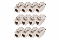 CAT 8.1 KEYSTONE MODULE 12X - SHIELDED TOOL-FREE CONNECTION