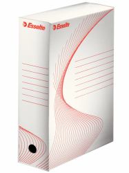 Esselte 128102 κουτί αποθήκευσης αρχείων Λευκός [Άσπρος] (Esselte 13668 opbevaringskasse)