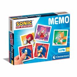 Clementoni Memo Sonic Παιχνίδι καρτών Memory (Clementoni Memo Sonic Kortspil Hukomme)