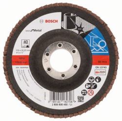 Bosch 2 608 605 450 αξεσουάρ γωνιακού τροχού (Bosch Best for Metal X571 - flapdisk -)