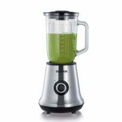Severin SM 3734 μπλέντερ 1 L Επιτραπέζιο μπλέντερ 500 W Μαύρος [Μαύρο], Ανοξείδωτο ατσάλι (Severin Standmixer SM 3734)
