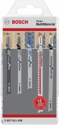 Bosch 2 607 011 438 πριονοκορδέλα, καμπυλότομο πριόνι & λεπίδα πριονιού σπαθοσέγας Λεπίδα σέγας Καρβίδιο 15 τεμάχια (...
