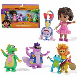 DTE FGR Dora Figure Gift Pack GML (Dora - Fantastische Freunde Geschenkse)