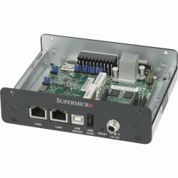 Supermicro SYS-E100-8QE-THAW embedded computer 0.4 GHz Intel Quark 512 GB (A1SQN-E, CSE-E100-015F+ AOC-WLAN+ AOC-WCDMA+ antennas)