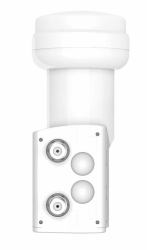 Hama 00205375 Low Noise Block υποβιβαστής [LNB] 10,7 - 12,75 GHz Λευκός [Άσπρος] (HAMA Universal LNB Twin White)