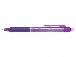 Pilot FriXion Λεπτή Στυλό τζελ με περιστρεφόμενο καπάκι Βιολέτα [Ιόχρους] 1 τεμάχια (Pilot FriXion OptrÃ¦kkelig gel pen Fin)