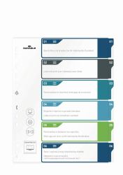 Durable 679427 καρτέλα ευρετηρίου Κενό ευρετήριο καρτελών Πολυπροπυλένιο Πολύχρωμο (Durable 6 Part Numbered Index Divider)