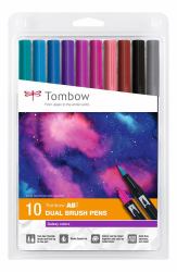 Tombow ABT Dual Brush Pen Set μαρκαδοράκι Πολύχρωμο 10 τεμάχια (Tombow ABT Dual Brush Pen Set filtpen)
