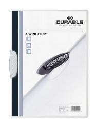 Durable Swingclip εξώφυλλο αναφοράς Πολυπροπυλένιο Λευκός [Άσπρος] (Durable SWINGCLIP A4 Folder White [25])