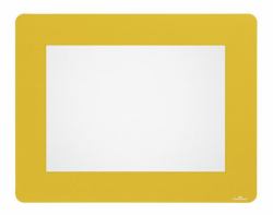 Durable 180804 αυτοκόλλητο σύμβολο Κίτρινο (Durable Removable A4 Floor Frame [10])