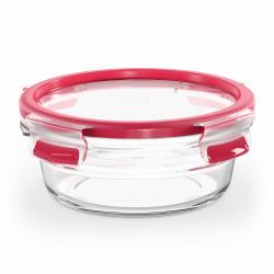 EMSA CLIP & CLOSE N10403 Round Box 0.6 L Transparent 1 pc[s] (CLIP & CLOSE Glas-Frischhaltedose 0,6)