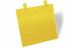 Durable 175104 εξάρτημα συγκράτησης καρτελών 50 τεμάχια (Durable Straped Pocket A4 Yellow [50])