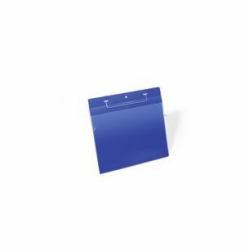 Durable 175407 εξάρτημα συγκράτησης καρτελών 50 τεμάχια (Durable Wire Hanger Pocket A4 Blue [50])