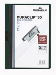 Durable DURACLIP 30 A4 εξώφυλλο αναφοράς PVC Μαύρος [Μαύρο], Πράσινος [Πράσινο], Διαφανής (Durable DURACLIP 30 A4 Folder Dark Green [25])