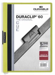 Durable DURACLIP εξώφυλλο αναφοράς Πράσινος [Πράσινο] (Durable DURACLIP 60 A4 Folder Green [25])