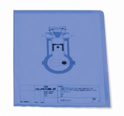 Durable 2337 προστατευτικό φύλλο 210 x 297 mm [A4] Πολυπροπυλένιο 100 τεμάχια (Durable STANDARD Pockets 100 Blue [100])