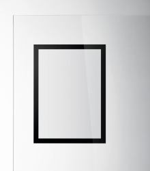 Durable 484101 μαγνητική κορνίζα A4 Μαύρος [Μαύρο] (Durable DURAFRAME SUN A4 Black [2])