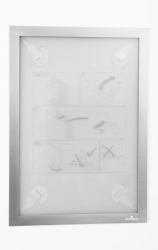 Durable DURAFRAME Wallpaper A4 Βάση σήματος Άργυρος (Durable DURAFRAME Wallpaper A4 Silver)