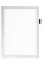 Durable duraframe magnetisch kader Note A4, zilver επίθεμα γραφείου Άργυρος (Duraframe Magnetisch Kader - Note A4, Zilver Desk Pad - Silver - Warranty: 12M)