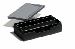Durable Varicolor σετ τακτοποίησης συρταριού γραφείου Πλαστικός, Καουτσούκ [Γομολάστιχα] Kάρβουνο (Durable VARICOLOR JOB CASE Cha...