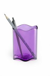 Durable TREND στυλό & μολυβοθήκη Μωβ [Πορφυρό], Διαφανής (Durable Trend Pen Cup Clear Purple)