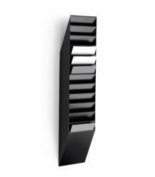 Durable 1709763060 σταντ βιβλίου 1 ράφια Μαύρος [Μαύρο] (Durable FLEXIBOXX 12 A4 Portrait Black)