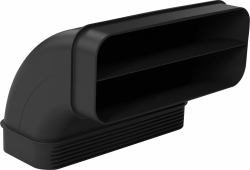 Bosch HEZ9VDSB2 cooker hood part/accessory (Bosch HEZ9VDSB2 - 90 graders kanalbue)
