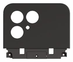 Fairphone F6COVU-1ZW-WW1 ανταλλακτικό κινητού τηλεφώνου Πίσω κάλυμμα περιβλήματος Μαύρος [Μαύρο] (UPPER BACK COVER BLACK V1 - FAIRPHONE 6)