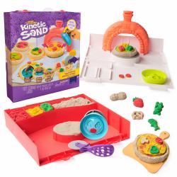 Kinetic Sand KNS ACK SquishPizza HU GML (Kinetic Sand - Squish Pizza Set [453 G)