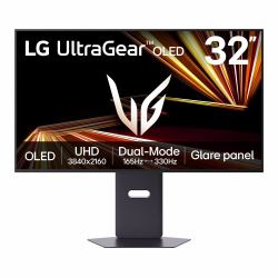LG 32" OLED 4K UHD 165Hz Gaming Monitor επίπεδη οθόνη 81,3 cm [32"] 3840 x 2160 ει�...
