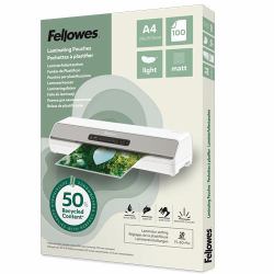 Fellowes 100143435 θήκη πλαστικοποίησης 100 τεμάχια (Fellowes Recycled A4 Matt Lam Pouch 100pk)