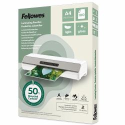 Fellowes 100142987 θήκη πλαστικοποίησης 100 τεμάχια (Fellowes Recycled A4 Gloss Lam Pouch 100pk)
