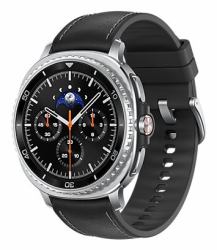 Samsung Galaxy Watch 8 Classic 3,3 cm [1.3"] AMOLED 46 mm Ψηφιακός 438 x 438 εικονοστοιχεία Οθόνη αφής 4G Άργυρος Wi-Fi GPS (Watch Samsung Galaxy Watch 8 Class...