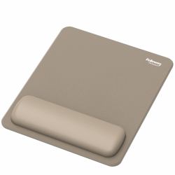 Fellowes Breyta 100142559 επιφάνεια ποντικιού [mouse pads] Άμμος ([ON PROMO] FELLOWES BREYTA MOUSEPAD WRIST REST - SAND 100142559)