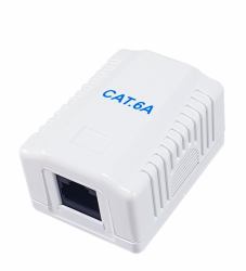 Equip 235215 κουτί διακλάδωσης δικτύου Cat6a Λευκός [Άσπρος] (Network Junction Box Cat6A - White - Warranty: 12M)
