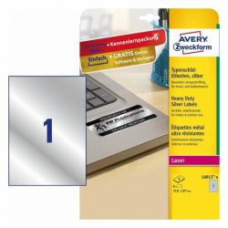 Avery L6013-8 ετικέτα εκτύπωσης Άργυρος Αυτοκόλλητη ετικέ�...