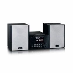 Lenco MC-250 Οικιακή μικροσυσκευή ήχου 24 W Μαύρος [Μαύρο] (Mc-250 Home Audio Mini System - 24 W Black - Warranty: 12M)