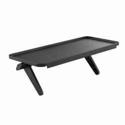 Techly ICA-DRS 902 ράφι εξοπλισμού AV Μαύρος [Μαύρο] Πλαστικός (Ica-Drs 902 Av Equipment - Shelf Black Plastic - Warranty: 12M)