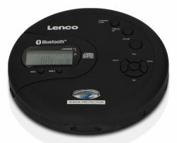 Lenco CD-300 MP3 player Μαύρος [Μαύρο] (Cd-300 Mp3 Player Black - Warranty: 12M)