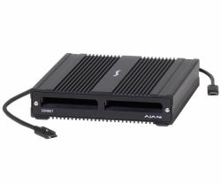 Sonnet SF3 Series - AJA PAK Media Pro συσκευή ανάγνωσης καρτών PCI Express Μαύρος [Μαύρο] (Sf3 Series - Aja Pak Media - Pro Card Reader Pci Express - Black - Warran...
