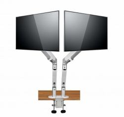 spire Arm 2 68,6 cm [27"] Γραφείο Άργυρος, Λευκός [Άσπρος] 