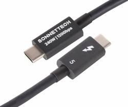 Sonnet TCB-TB5-03M Thunderbolt καλώδιο 0,3 m 80 Gbit/s Μαύρος [Μαύρο] (Thunderbolt Cable 0.3 M 80 - Gbit/S Black - Warranty: 12M)