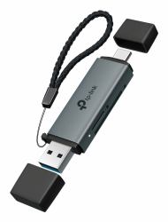 TP-Link UA430D συσκευή ανάγνωσης καρτών USB 3.1 Μαύρος [Μαύρο] (USB3.0 TYPE-C SD 3.0 ADAPTER - 1X SD PORT 1X MICROSD)