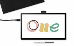 Wacom One 14 ταμπλέτα γραφικών [graphic tablets] Μαύρος [Μαύρο], Λευκός [Άσπρος] 2540 lpi 309 x 174 mm USB (Wacom One pen display 14.0" DTC141W0)