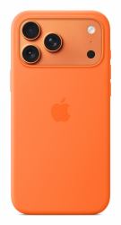 Apple iPhone 17 Pro Max Silicone Case with MagSafe – Orange (IPHONE 17 PRO MAX SIL CASE MSAFE ORN)