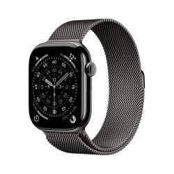 Apple Watch Series 11 OLED 46 mm Ψηφιακός 416 x 496 εικονοστοιχεία Οθόνη αφής 5G Τιτάνιο Wi-Fi GPS (Apple Watch Series 11 [GPS + Cellular] - 46 mm - slate tita...